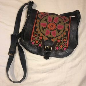 Fossil Crossbody Saddle Bag